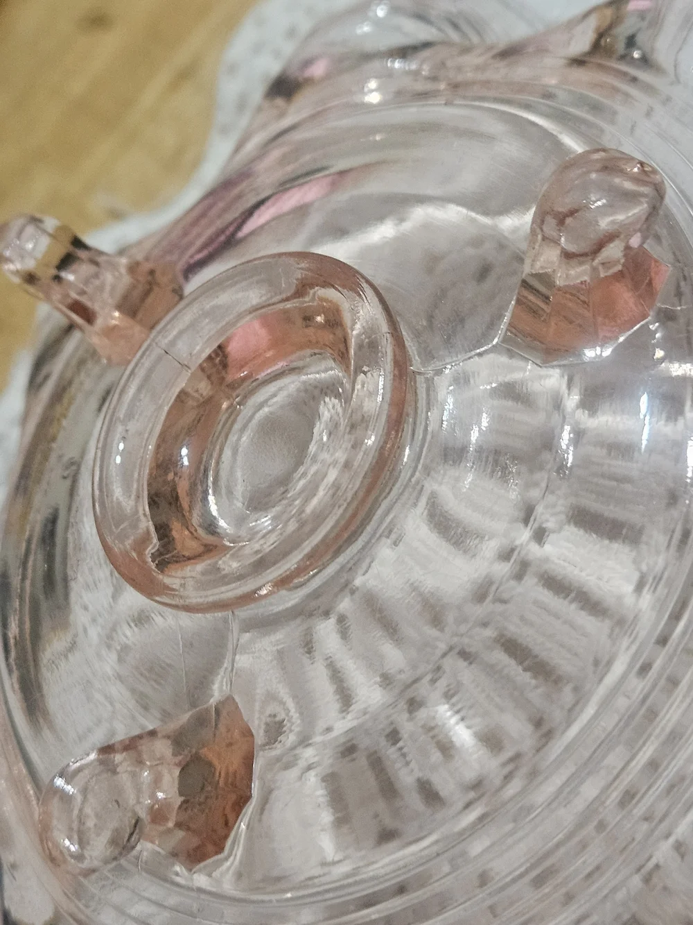 Anchor Hocking elegant pink